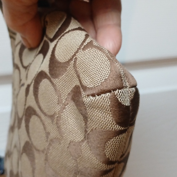 Coach Navy & Tan Mini Y2K Bag - Picture 6 of 11